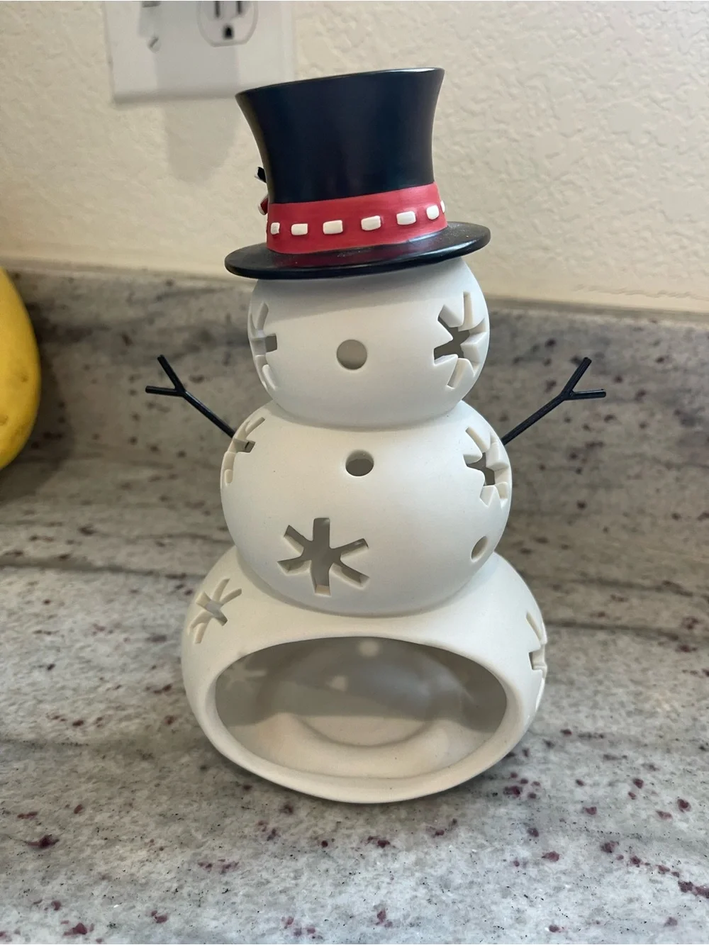 PartyLite decorative snowman